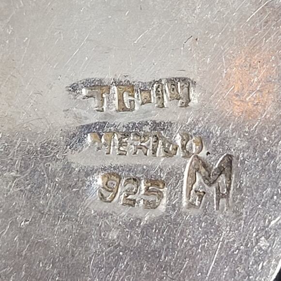 Vintage Luxe Statement Tiger-Stripe Onyx 925 Silver Clip-On Earrings Retro Chic - Picture 4 of 9